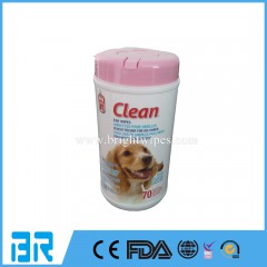 Antibacterial Wholesale Natural Pet Cleaning Wipes For Dog Cat